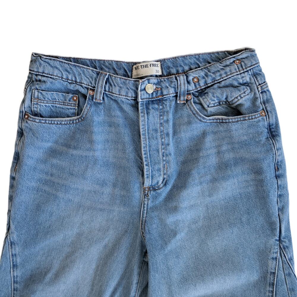 We The Free People Eden High Slouchy Flare Jeans Size 30 High Waist - Picture 9 of 15